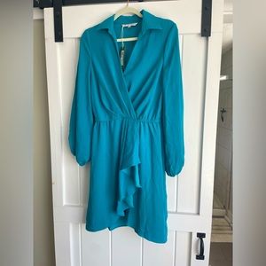 Trina Turk Teal Dress
